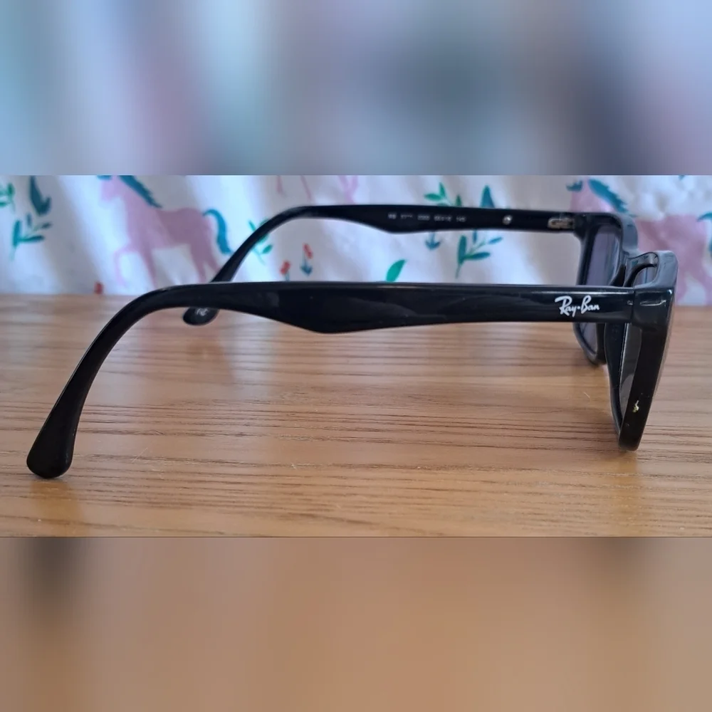 Ray Ban RB5279 Black Rectangle Neutral Casual Sunglasses Glasses Shades Frames